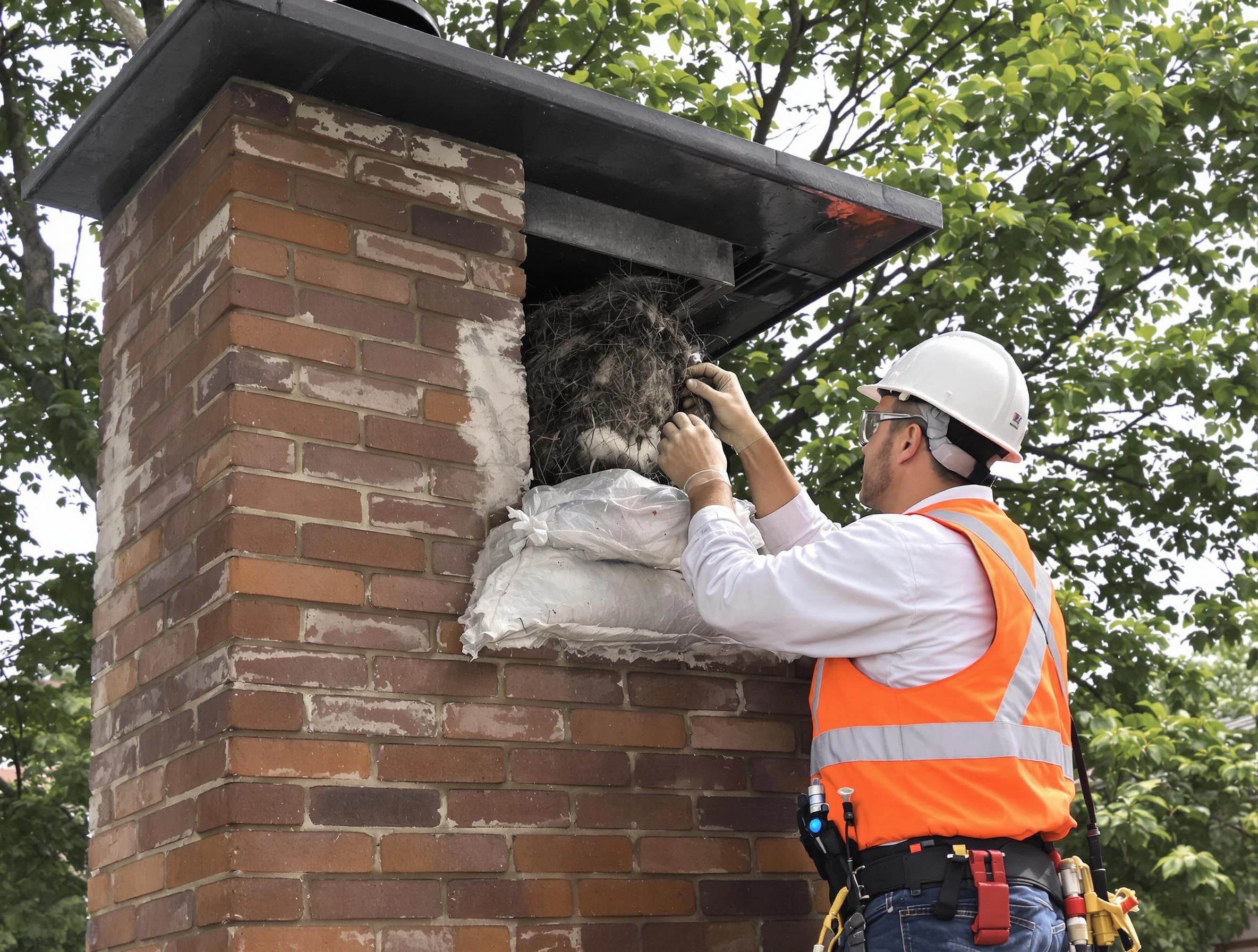 Humane removal of debris and animals by Salem Chimney Sweep in Salem, MA