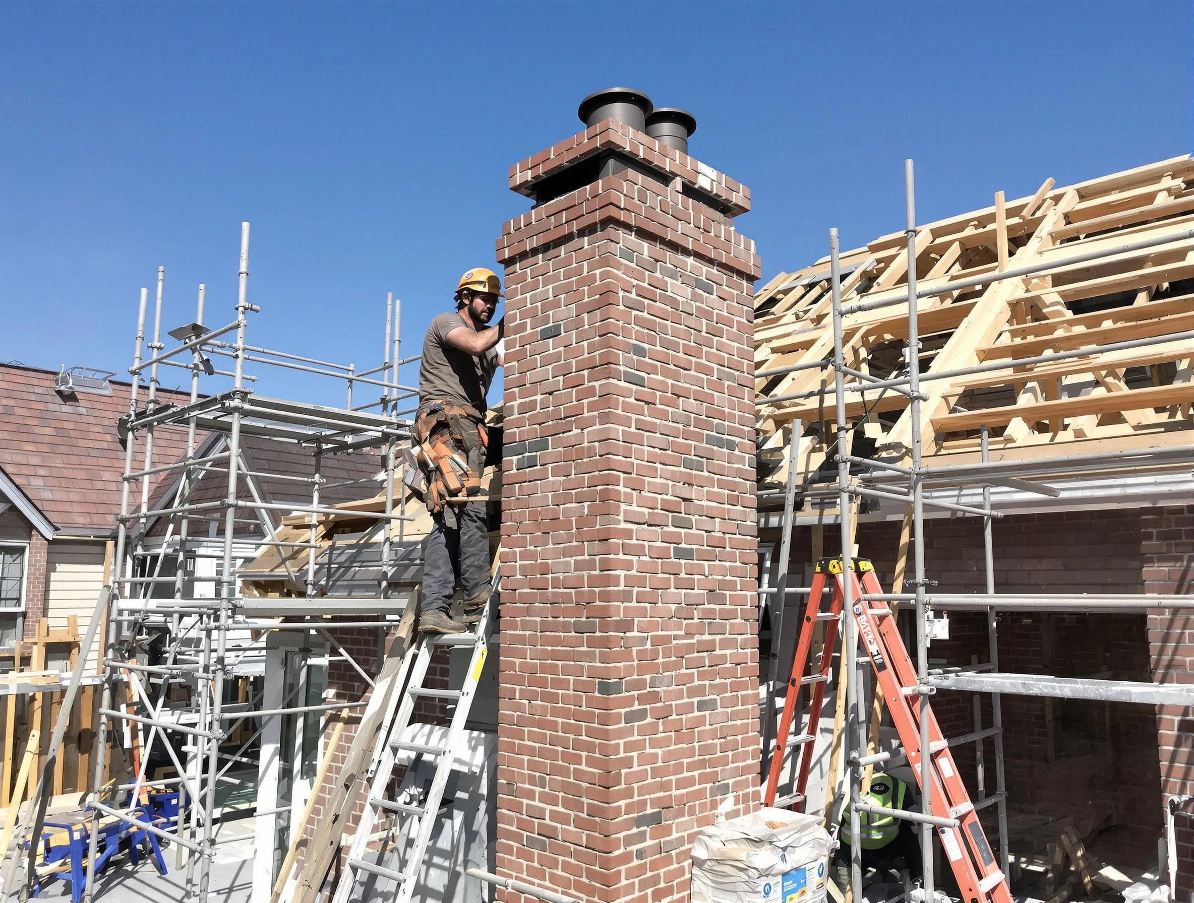 New chimney installation completed by Salem Chimney Sweep in Salem, MA