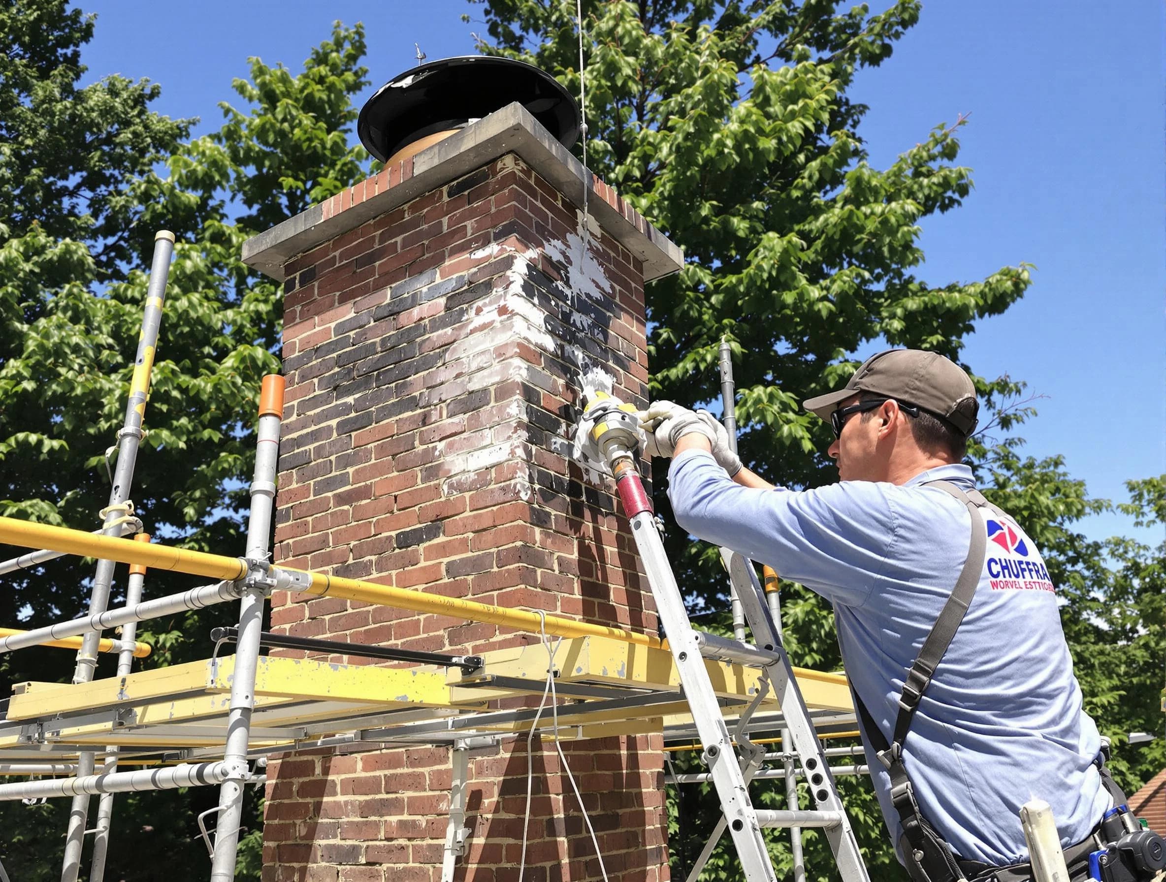 Structural chimney repair by Salem Chimney Sweep in Salem, MA