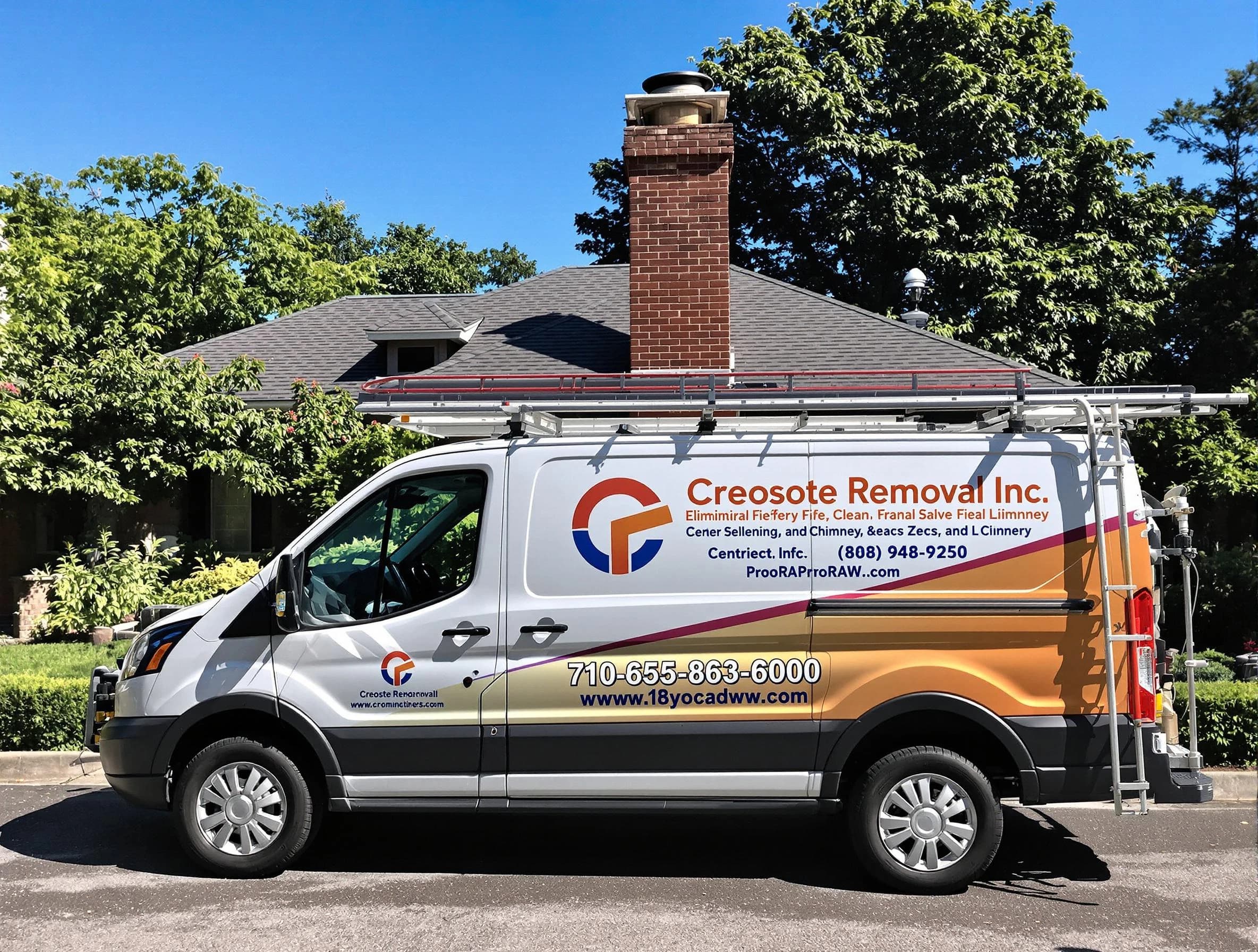 Salem Chimney Sweep technician removing creosote safely in Salem, MA