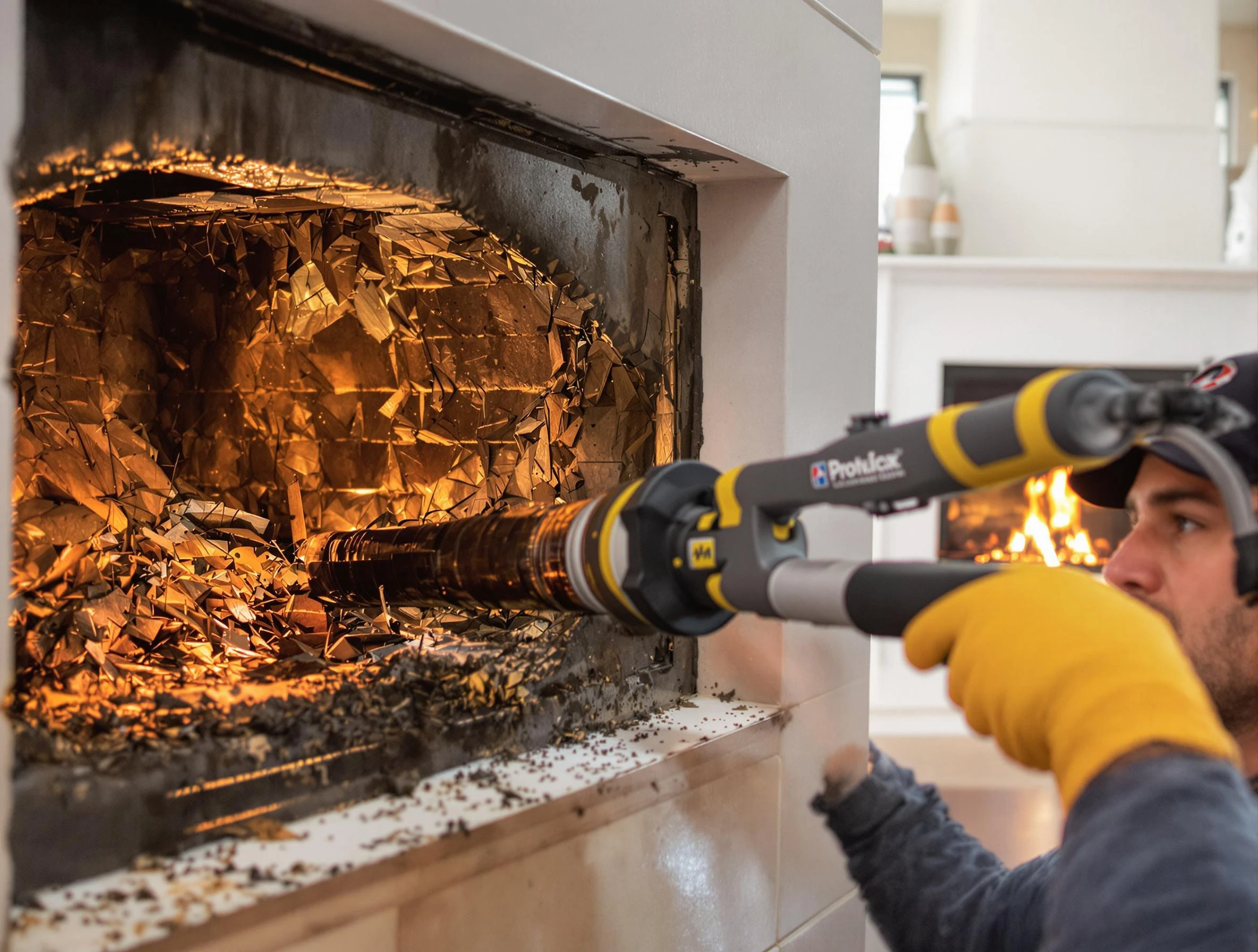 Professional chimney cleaning by Salem Chimney Sweep in Salem, MA